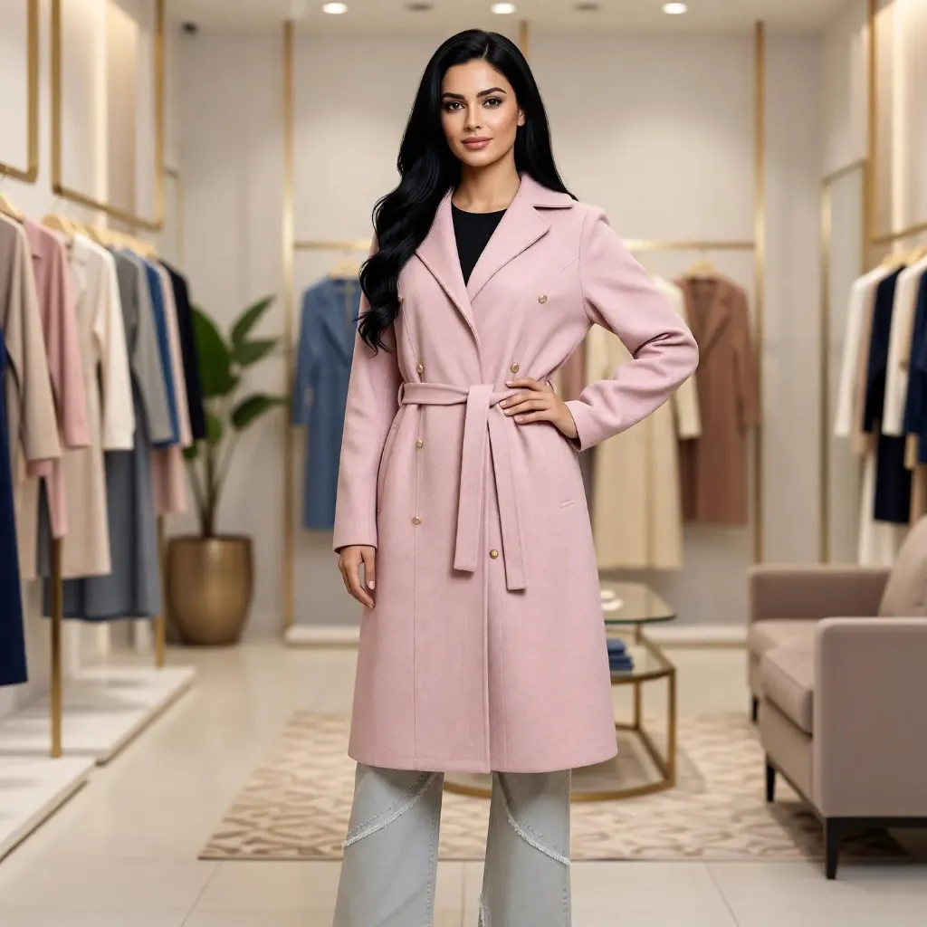 [RV/7444] بالطو فاشون 6 زراير