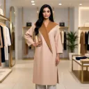 بالطو جوخ كم مقلوب حور