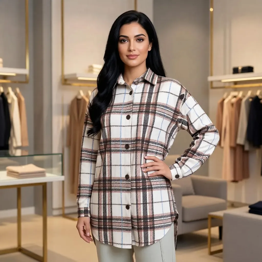 [f/9002] شميز بولر كاروهات